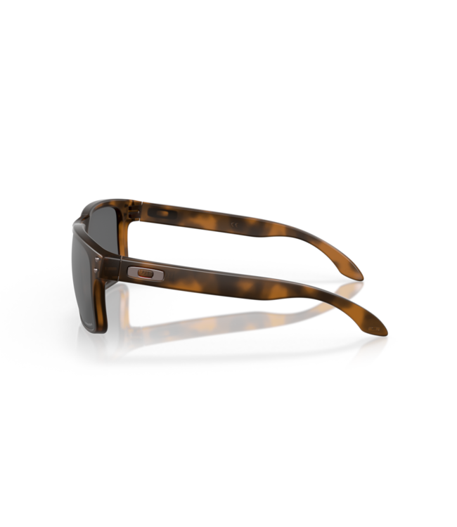 OAKLEY HOLBROOK MATTE BROWN TORT SUNGLASSES w/ PRIZM BLACK LENS