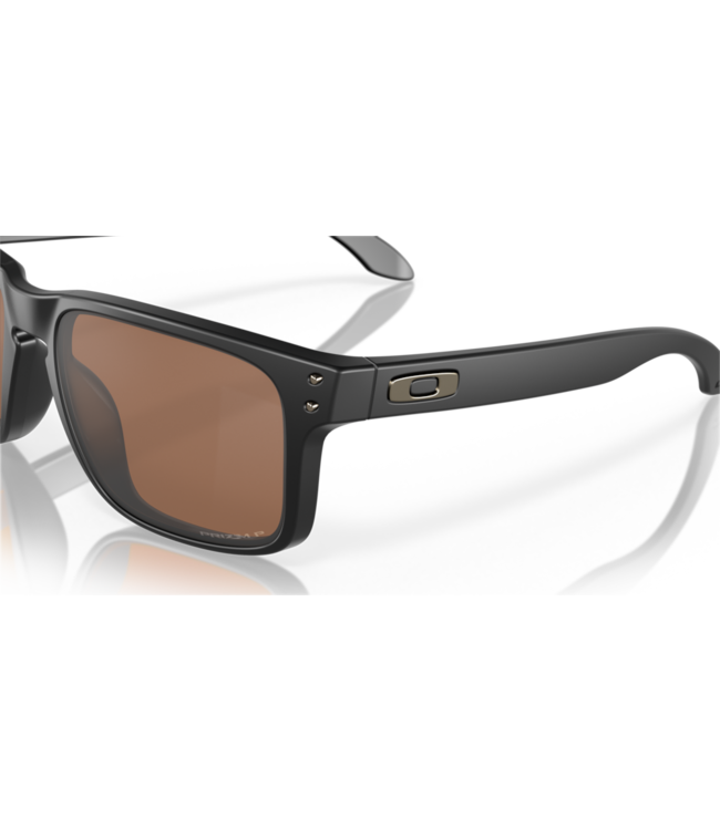 OAKLEY HOLBROOK MATTE BLACK SUNGLASSES w/ PRIZM TUNG POLAR LENS