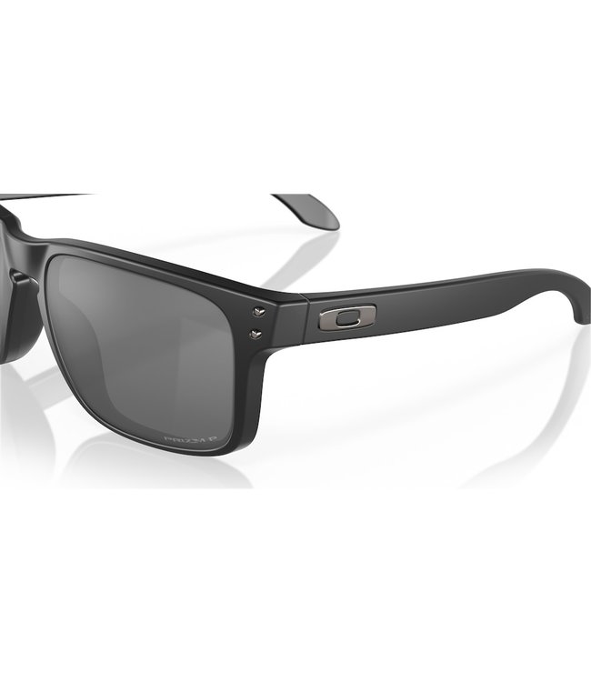 OAKLEY HOLBROOK MATTE BLACK SUNGLASSES w/ PRIZM BLACK POLAR LENS