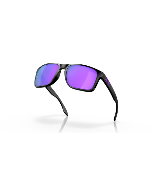 OAKLEY HOLBROOK XL MATTE BLK SUNGLASSES w/ PRIZM VIOLET LENS