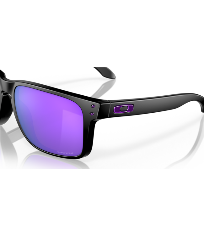 OAKLEY HOLBROOK XL MATTE BLK SUNGLASSES w/ PRIZM VIOLET LENS