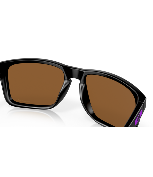 OAKLEY HOLBROOK XL MATTE BLK SUNGLASSES w/ PRIZM VIOLET LENS