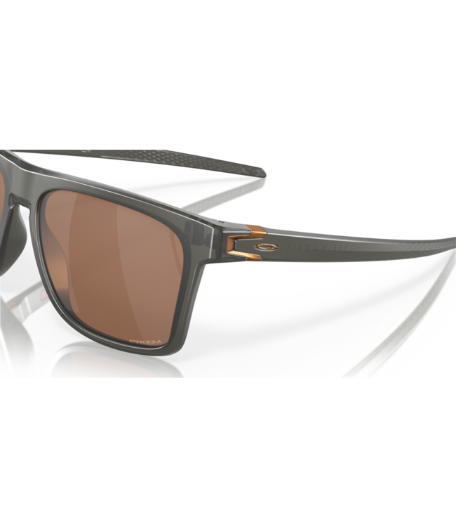 OAKLEY LEFFINGWELL MATTE GRY SMK SUNGLASSES w/ PRIZM TUNG LENS