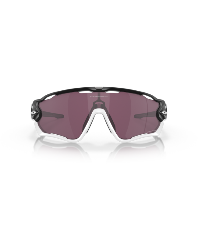 OAKLEY JAWBREAKER MATTE BLACK SUNGLASSES w/ PRIZM ROAD BLACK LENS