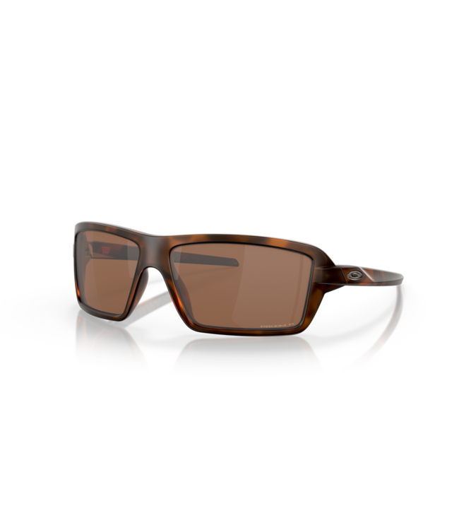 OAKLEY CABLES BROWN TORT SUNGLASSES w/ PRIZM TUNG PLR LENS - ONE Boardshop