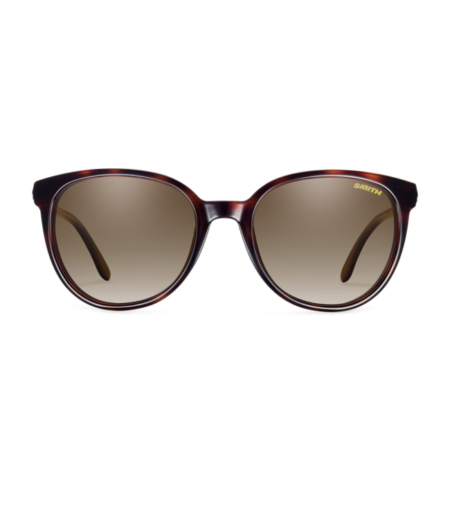 SMITH CHEETAH TORT SUNGLASSES w/ CHROMAPOP BROWN GRADIENT POLAR LENS