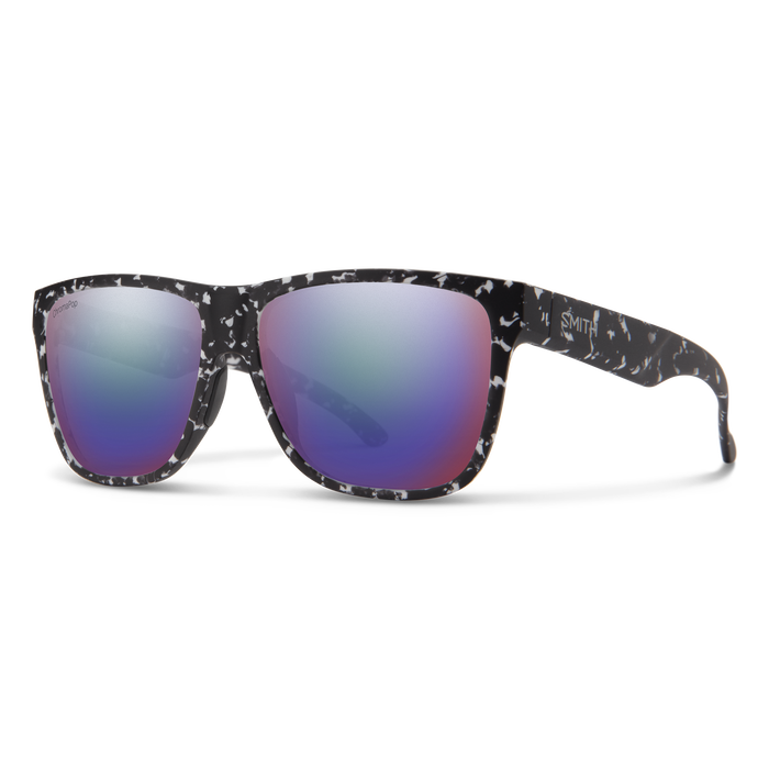 SMITH LOWDOWN XL 2 MATTE BLACK MARBLE SUNGLASSES w/ CHROMAPOP