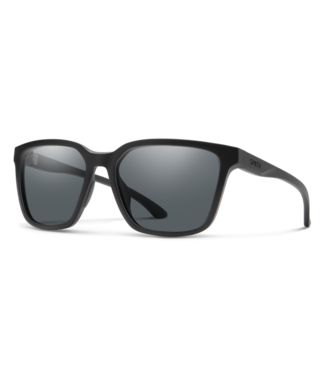 SMITH SMITH SHOUTOUT CORE MATTE BLACK SUNGLASSES w/ POLAR GREY