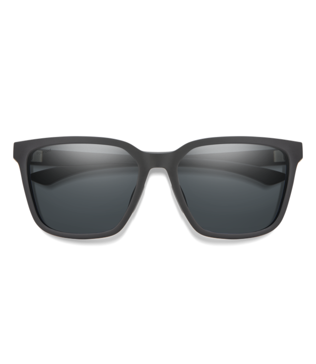 SMITH SHOUTOUT CORE MATTE BLACK SUNGLASSES w/ POLAR GREY