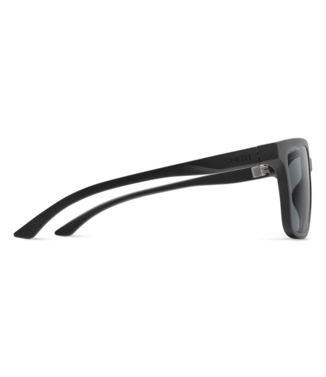 SMITH SHOUTOUT CORE MATTE BLACK SUNGLASSES w/ POLAR GREY