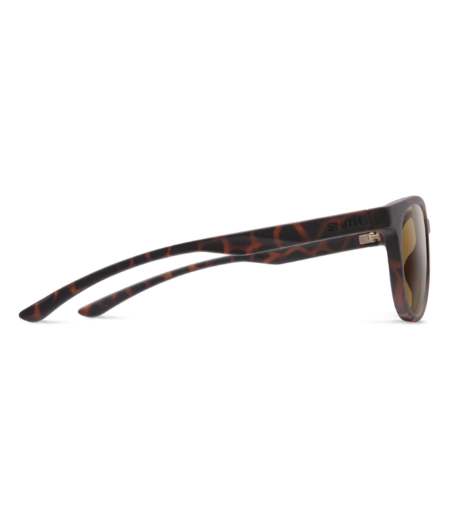 SMITH EASTBANK CORE MATTE TORT SUNGLASSES w/ POLAR BROWN