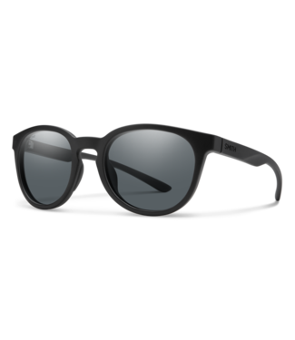 SMITH SMITH EASTBANK CORE MATTE BLACK SUNGLASSES w/ POLAR GREY