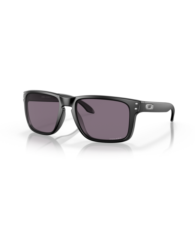 OAKLEY HOLBROOK XL MATTE BLACK SUNGLASSES w/ PRIZM GREY LENS