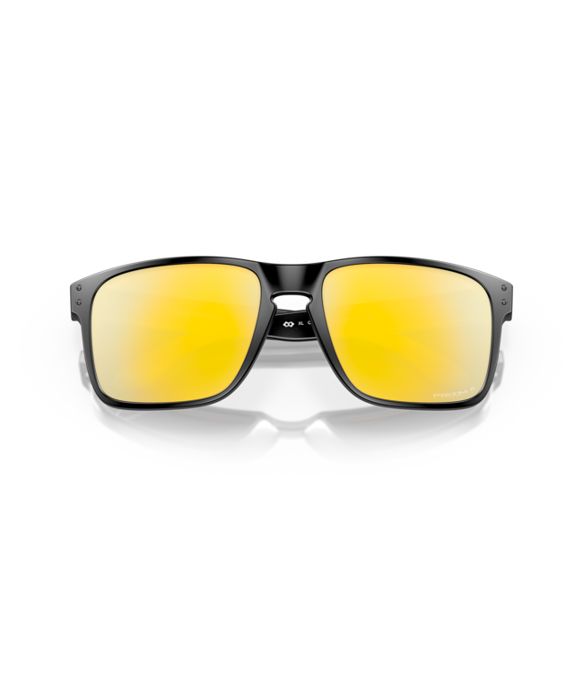 OAKLEY HOLBROOK XL MATTE BLK SUNGLASSES w/ PRIZM 24K PLR LENS