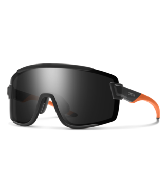 SMITH SMITH WILDCAT BLACK CINDER SUNGLASSES w/CHROMAPOP BLACK