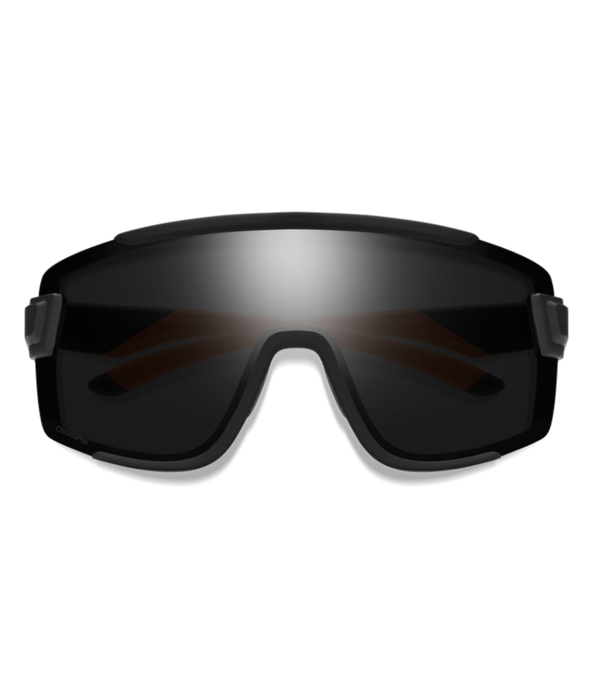 SMITH WILDCAT BLACK CINDER SUNGLASSES w/CHROMAPOP BLACK