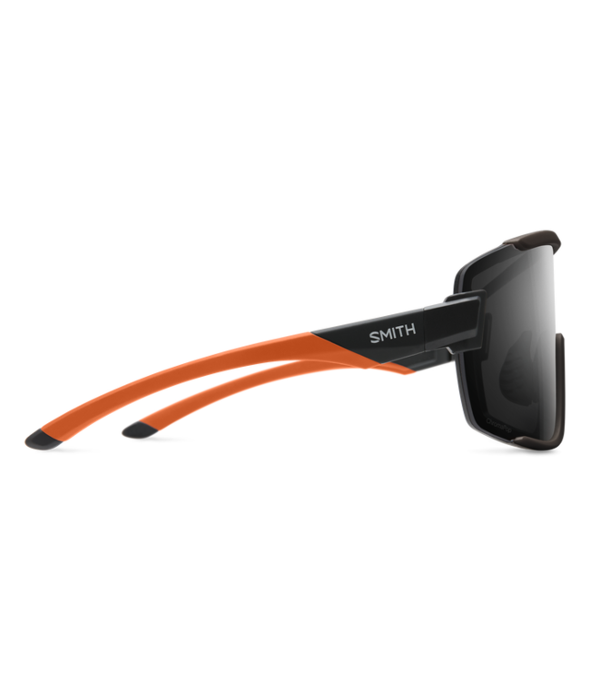 SMITH WILDCAT BLACK CINDER SUNGLASSES w/CHROMAPOP BLACK