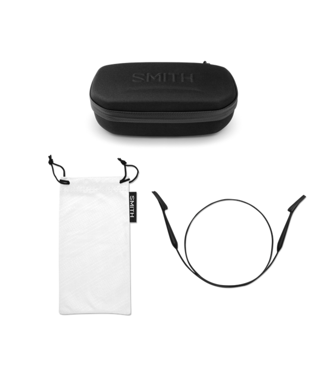 SMITH GUIDES CHOICE MATTE TORT SUNGLASSES W/ CP PLR BRWN