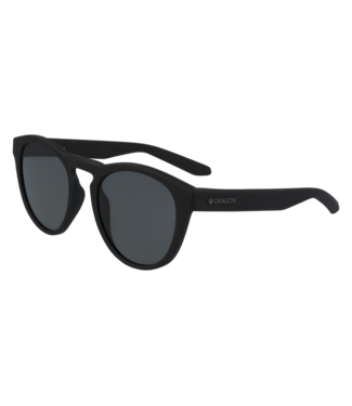 DRAGON DRAGON OPUS H20 MATTE BLACK SUNGLASSES w/ LL SMK PLR LENS