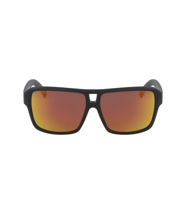 DRAGON THE JAM MATTE BLACK SUNGLASSES w/ LL RED ION LENS