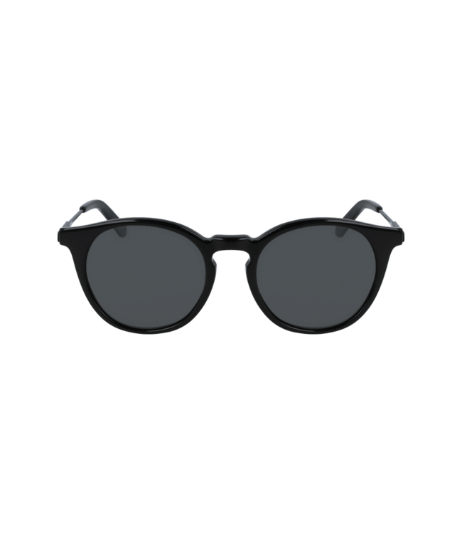 DRAGON HYPE SHINY BLACK SUNGLASSES w/ LL SMOKE POLAR LENS