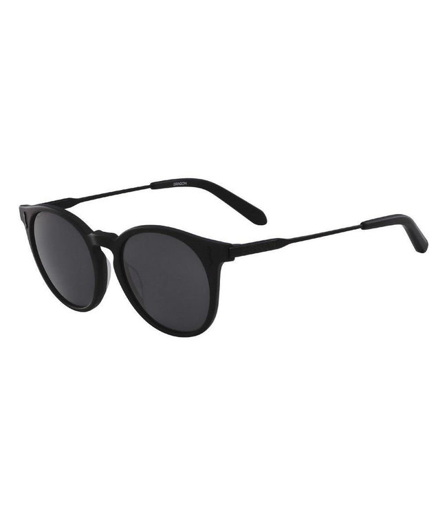 DRAGON HYPE MATTE BLACK SUNGLASSES w/ LL SMOKE LENS