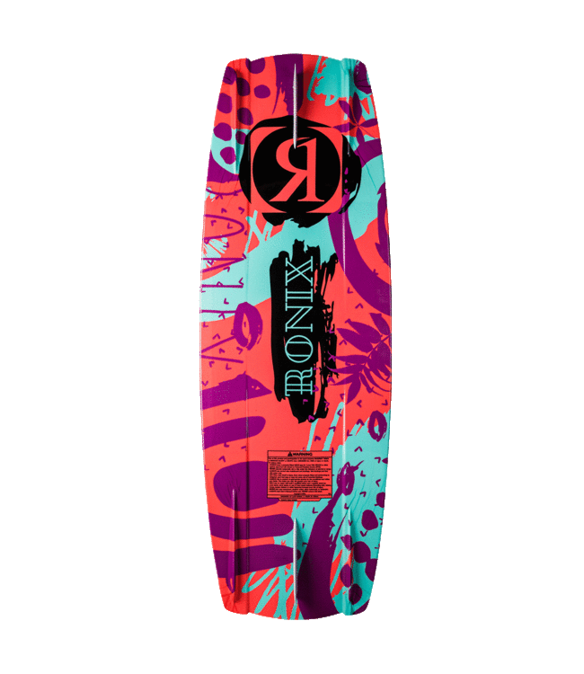 RONIX KIDS AUGUST WAKE BOARD WHT/PRPL/CRL/BLUE 2022