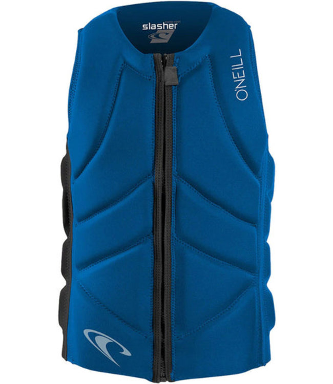 O'NEILL MENS SLASHER FULL-ZIP COMP VEST OCEAN/BLACK 2022