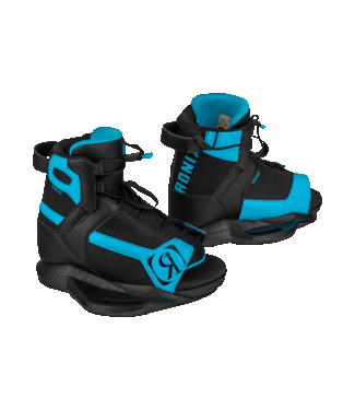 RONIX RONIX KIDS WAKEBOARD BOOT VISION BLACK/BLUE 2022