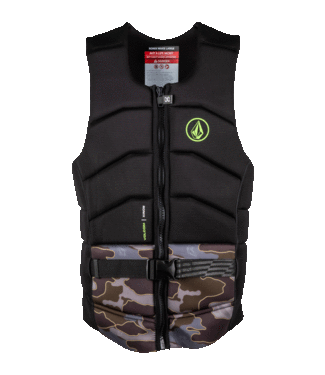 RONIX RONIX MENS VOLCOM IMPACT VEST STONE CAMO 2022