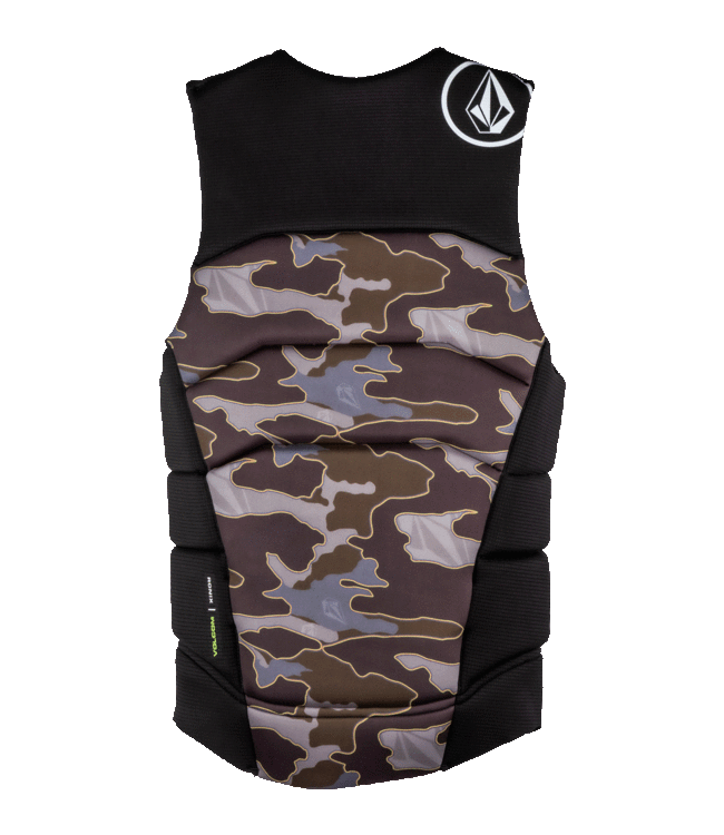 RONIX MENS VOLCOM IMPACT VEST STONE CAMO 2022