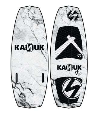 KANUK KANUK BURNSY PRO WAKE SURF BOARD WHITE MARBLE 2022