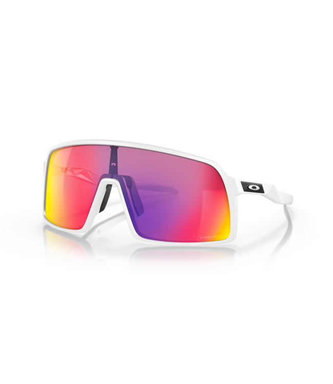 OAKLEY SUTRO MATTE WHITE SUNGLASSES W/PRIZM ROAD LENS