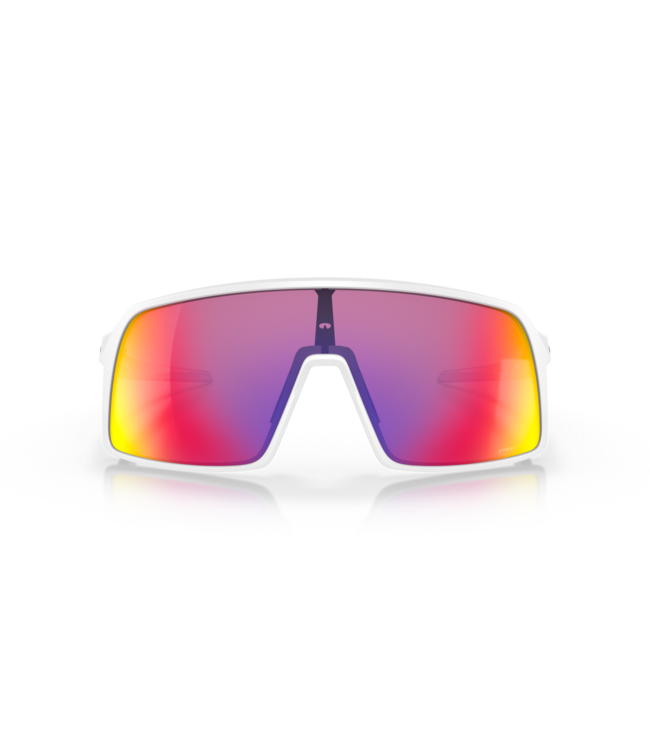 OAKLEY SUTRO MATTE WHITE SUNGLASSES W/PRIZM ROAD LENS