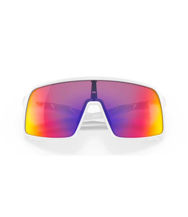 OAKLEY SUTRO MATTE WHITE SUNGLASSES W/PRIZM ROAD LENS
