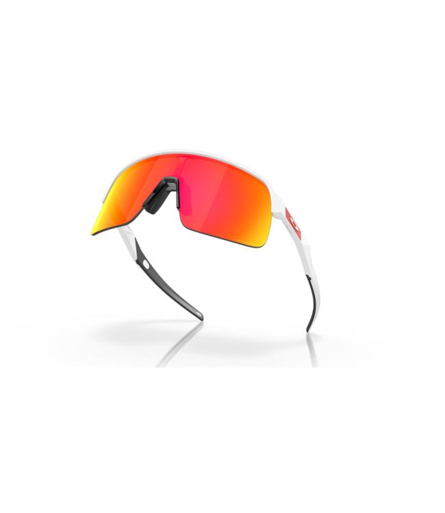 OAKLEY SUTRO LITE MATTE WHITE SUNGLASSES w/ PRIZM RUBY LENS