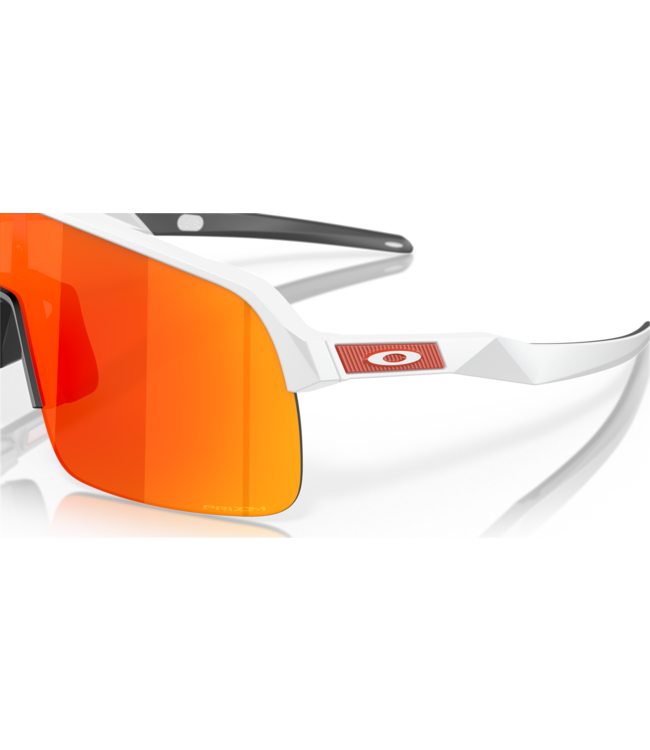 OAKLEY SUTRO LITE MATTE WHITE SUNGLASSES w/ PRIZM RUBY LENS