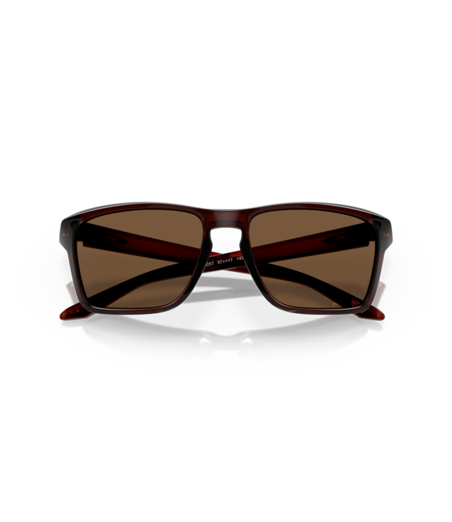 OAKLEY SYLAS POLISHED ROOTBEER SUNGLASSES W/PRIZM BRONZE LENS
