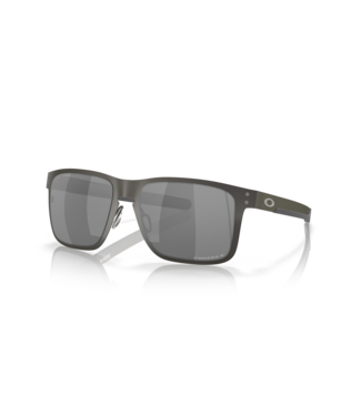 OAKLEY OAKLEY HOLBROOK METAL MATTE GUNMETAL SUNGLASSES w/ PRIZM BLACK POLAR LENS