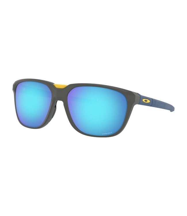 OAKLEY ANORAK MATTE DARK GREY SUNGLASSES w/ PRIZM SAPPHIRE LENS - ONE  Boardshop