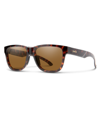 SMITH SMITH LOWDOWN SLIM 2 TORT SUNGLASSES w/ PLR BRWN