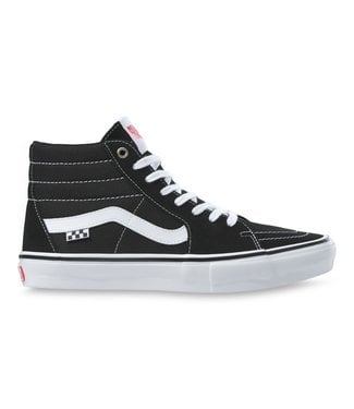 VANS VANS MENS SKATE SK8-HI SHOES BLACK/WHITE