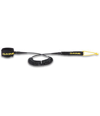 DAKINE DAKINE SUP 10'X3/16" COILED ANKLE LEASH BLACK 2021