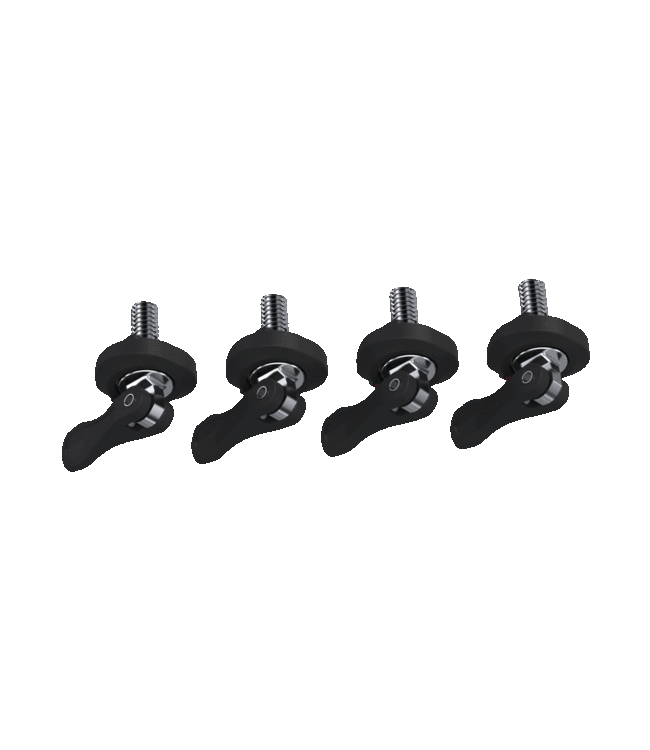 RONIX M6 TOGGLE BOLT BASELESS HARDWARE - BLACK 2018