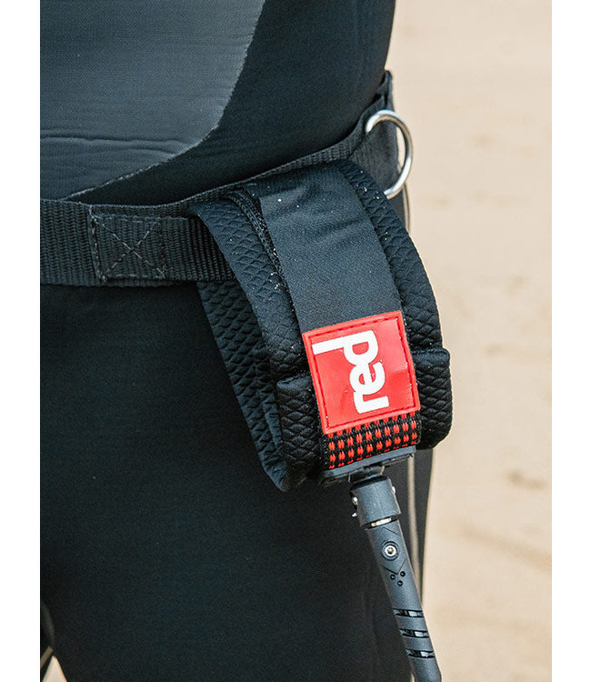 RED PADDLE WAIST LEASH BELT