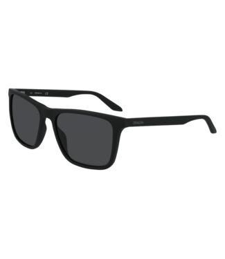 DRAGON DRAGON RENEW MATTE BLACK SUNGLASSES w/ LL SMK LENS