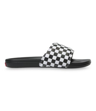 VANS VANS WOMENS LA COSTA SLIDE-ON SANDAL CHECKERBOARD BLACK