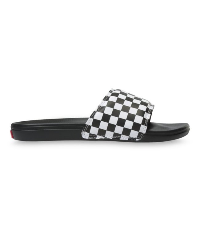 VANS WOMENS LA COSTA SLIDE-ON SANDAL CHECKERBOARD BLACK