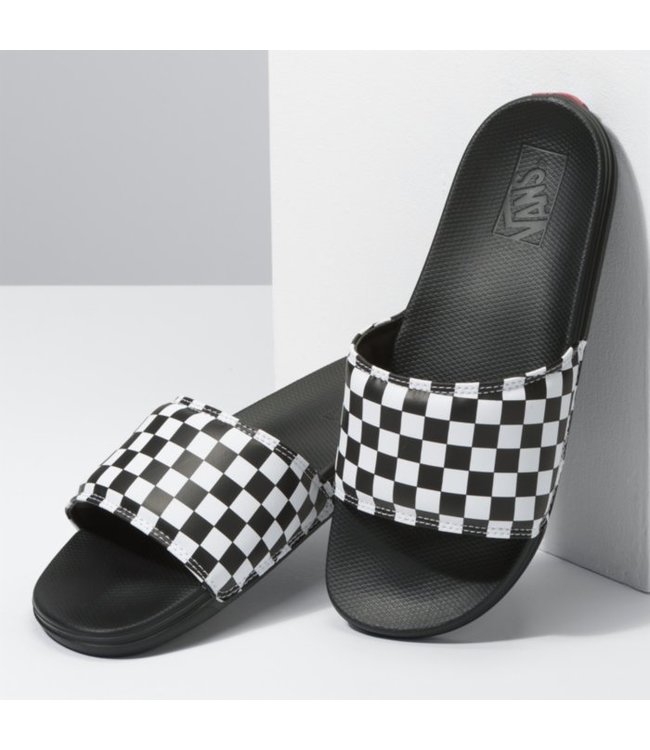 VANS WOMENS LA COSTA SLIDE-ON SANDAL CHECKERBOARD