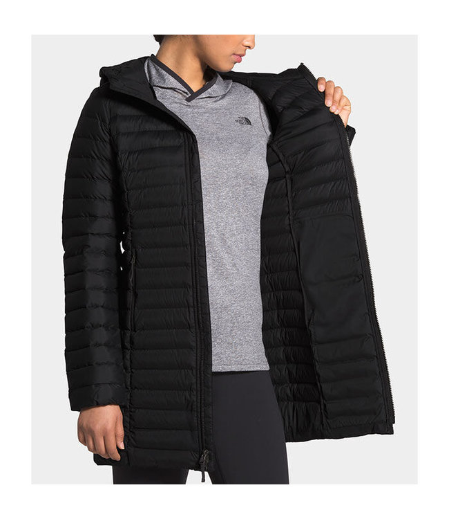 THE NORTH FACE WOMENS STRETCH DOWN PARKA BLACK 2021